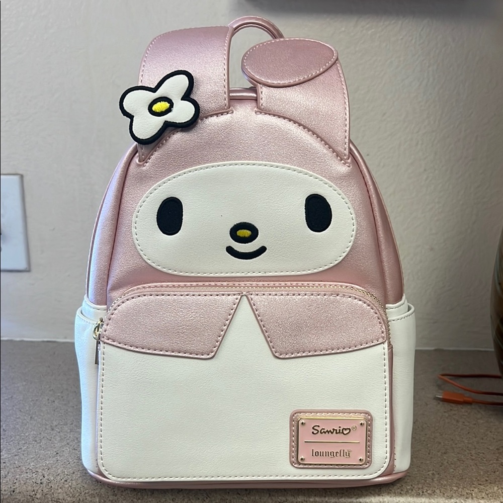 Sanrio My Melody Pink and White Mini Backpack